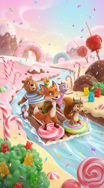 《糖果王国历险》高清动漫视频海报